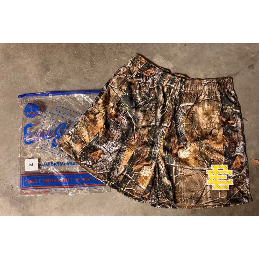 Eric Emanuel Camo Shorts | NWT